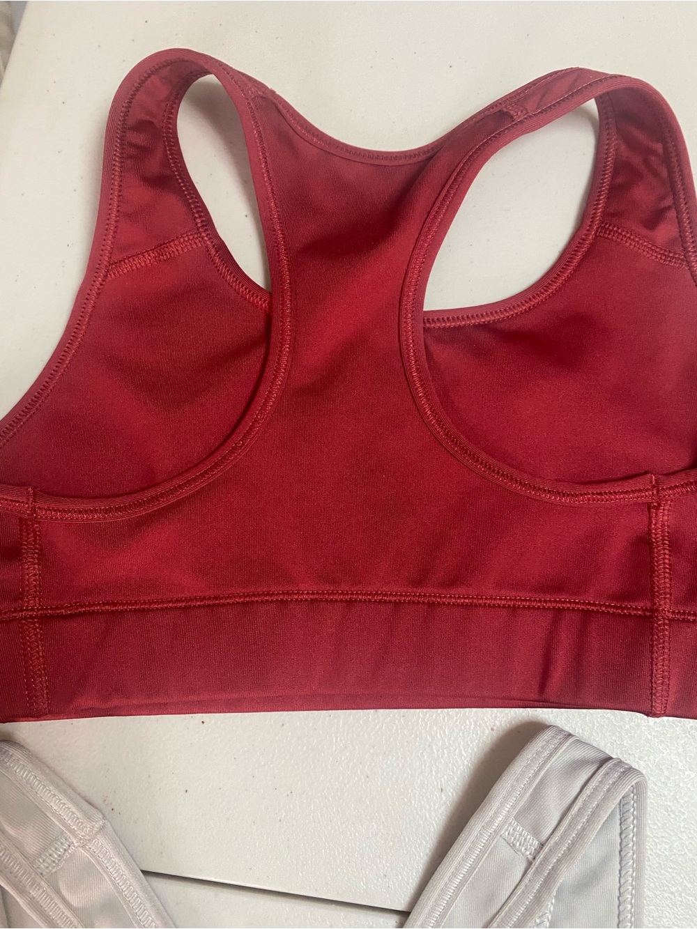Nike Sports Bra Set - Red, White & Gray Mix - Picture 12 of 16